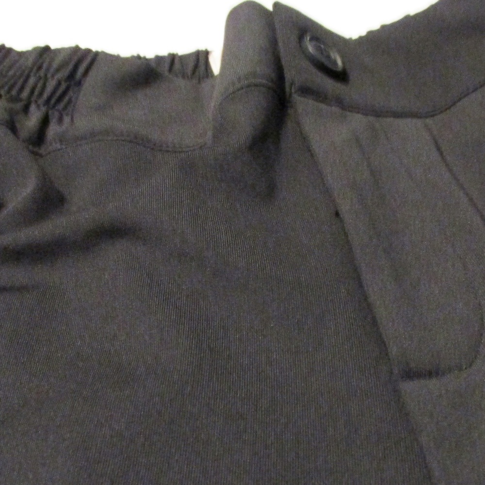 Black Friday Snap Side Wide Leg Track Jogger Pants - Picture 3 of 7